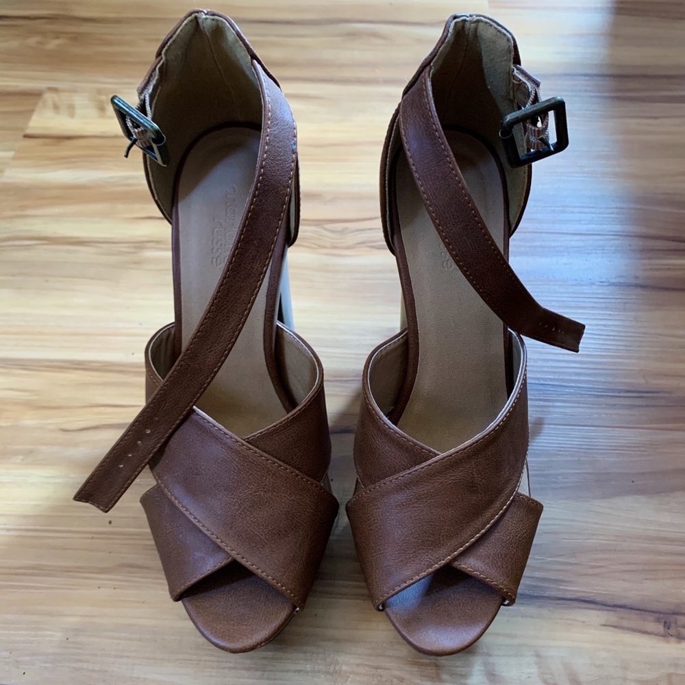 Brown Platform heels